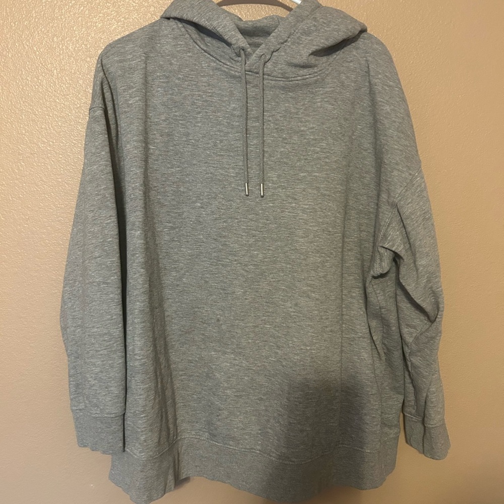 Large gray hoodie